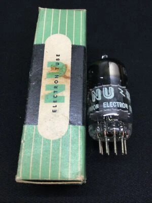 Новый из старых запасов новый в коробке National Union NU 12AY7 [] Getter винтажный аудио вакуумная трубка 4.8934 - Изображение 1 из 3