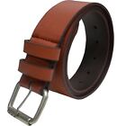 Kruze New Mens Pu Leather Belts Buckle Belt For Jeans Big Tall King Sizes 
