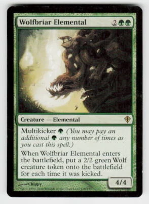 Worldwake #118 Wolfbriar Elemental - Image 1 of 2