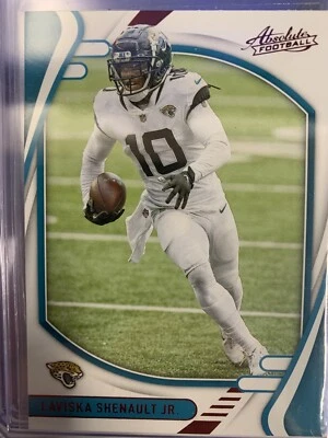 2021 Panini Absolute Football - Red Foil Laviska Shenault Jr. - Image 1 of 2