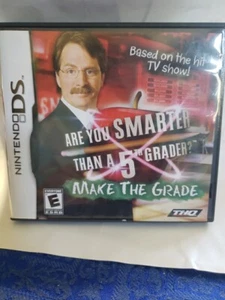 Are You Smarter Than a 5th Grader: Make the Grade - Nintendo DS - Picture 1 of 3