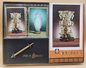 Vtg Stancraft Bridge Set Minneapolis Art Institute Playing Cards Score Pad & Pen - Picture 1 of 15