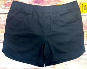 Carhartt Womens Force Ripstop Work Shorts Medium Relaxed Fit Black NWT - Picture 1 of 8