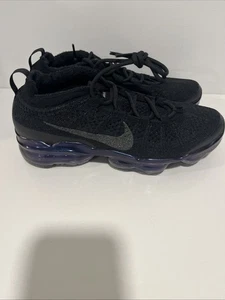 Nike Air VaporMax 2023 Flyknit Black Iridescent Womens 8.5 FD3148 001 - Picture 1 of 14