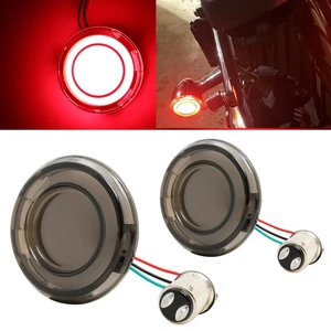 Luces LED de señalización de giro de freno 1157 para Harley Sportster Iron XL 1200 883 2 piezas - Imagen 1 de 9