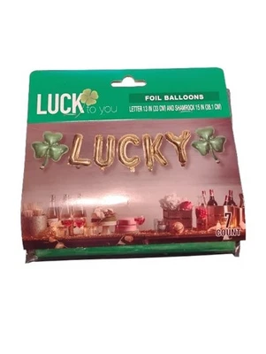 Globos de lámina dorada y verde Foto 1 de 4