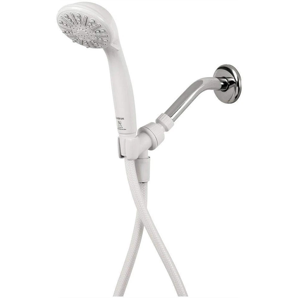 Glacier Bay Spray Handheld Shower Head White Model # 8467000HC