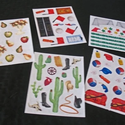 Creative Memories Lot Stickers Soccer Plus 5 block 7 studio - Image 1 of 4