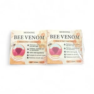 2PCS Crema Trattamento Talpe e Verruche Veleno d'Api, Crema Professionale Veleno d'Api - Foto 1 di 2