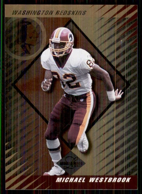 2000 Leaf Limited 1780/5000 #44 Michael Westbrook Washington Redskins - Image 1 of 2