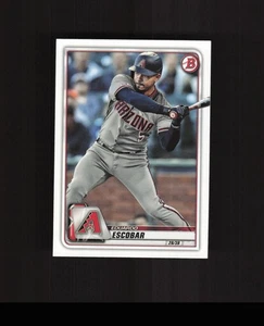 2020 Bowman #29 Eduardo Escobar Baseball Card Arizona Diamondbacks - Picture 1 of 2