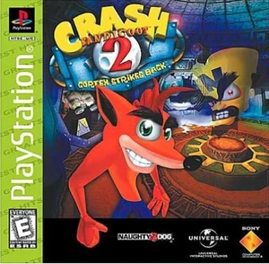 Crash Bandicoot 2: Cortex Strikes Back Greatest Hits (PlayStation 1 Great Shape - Picture 1 of 6