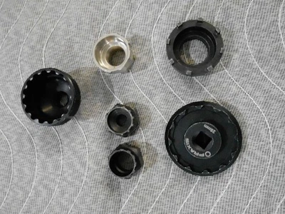 6 herramientas de extracción de pedalier y casete herramienta de estacionamiento Praxis para Campagnolo Foto 1 de 4