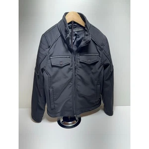 Urban Republic Kids (Boys) Jacket Coat Sz L 14/16 Full Zip Pockets Black - Picture 1 of 9