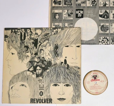 LP The Beatles - Revolver - white gold Odeon HÖR ZU SHZE 186 - 1966 rare german - Bild 1 von 4