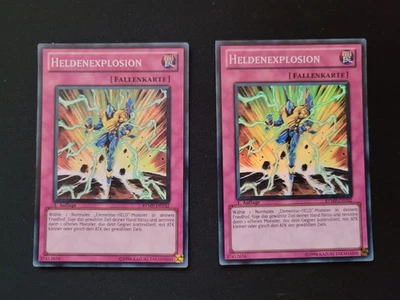 2x Yugioh HELDENEXPLOSION , RYMP-DE032 Super Rare  1. Auflage - Bild 1 von 4