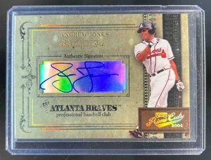2004 Playoff Prime Cuts Andruw Jones Century Holo Gold Auto #08/10 - Picture 1 of 2