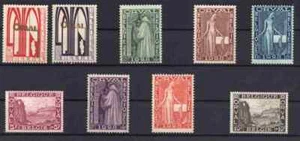 Belgio, 1928: Abbazia di Orval, I Serie. Pro Fondo di Ricostruzione. Soggetti... - Picture 1 of 1