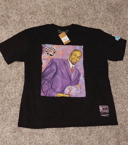 Mitchell and Ness Vince Carter DRAFT DAY T-shirt Toronto Raptors size XXL Cover