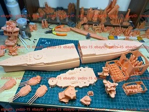 3d Printed 1/200 Wwii New Mexico Bb-40 Battleship(full Hull/waterline) - Picture 1 of 9