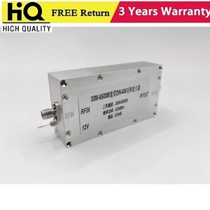 30M-6500M 2-4W Broadband RF Amplifier RF Power Amp with Gain â¥33dB and 12V - Picture 1 of 1