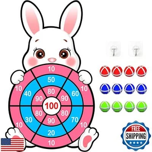 Easter Games for Kids, Easter Dart Board Toy Gifts for Kids Teens Boys Girls  - Picture 1 of 5