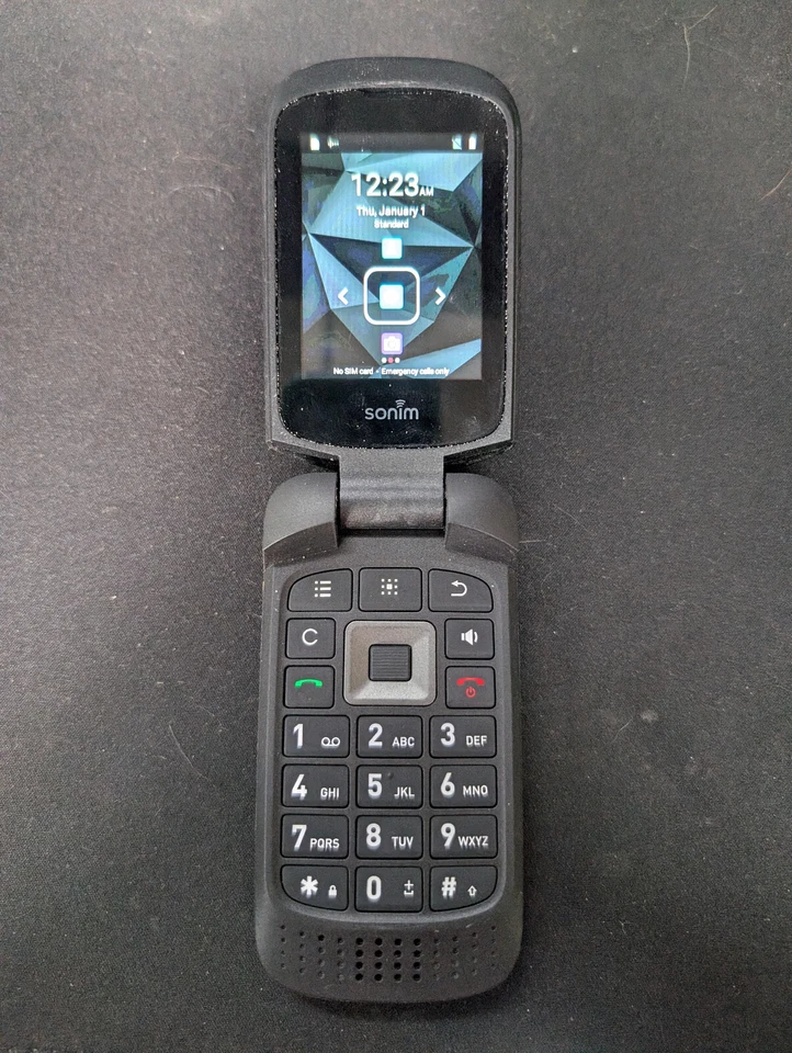Verizon Sonim XP3 XP3800,4G LTE, Black Rugged Flip Phone, 8GB - Image 1 of 4