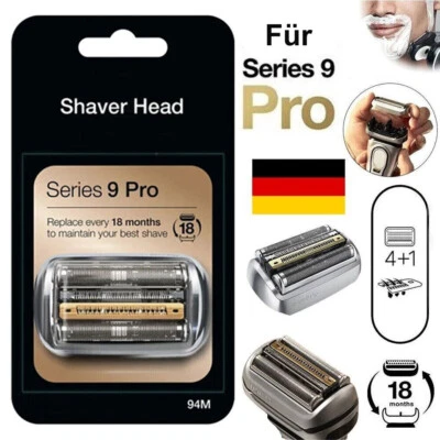 MARKENLOS Für Braun Kombipack 94M Ersatzscherteil Scherkopf für Series 9 Pro & Series 9 DE