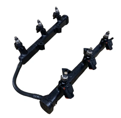 Riel de inyección de inyector de combustible de admisión Dodge Caravan 3,6 L + inyectores 04593923AB Foto 1 de 4