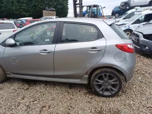 MAZDA 2 2007-2015 DOOR (REAR PASSENGER SIDE) IN SILVER - Picture 1 of 5