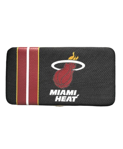 Miami Heat Shell Mesh Wallet NBA Purse Folding ID Display Cash Change Card Slot Cover