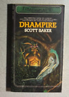 DHAMPIRE by Scott Baker (1982) Pocket Books horror paperback 1st
