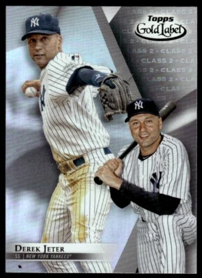 2018 Topps Gold Label Class 2 Derek Jeter New York Yankees #70 R35 - Image 1 of 2