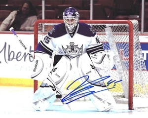 Foto firmada/autografiada de Jonathan Bernier de Los Angeles Kings de 8x10 152197 - Imagen 1 de 2