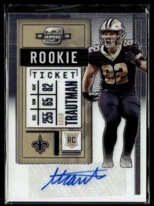 Boleto de novato Contenders Optic 2020 automático Adam Trautman Saints - Imagen 1 de 1