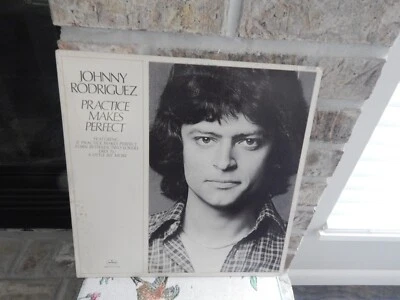 Johnny Rodriguez: Practice Makes Perfect    12"  33 RPM  LP - Image 1 of 2