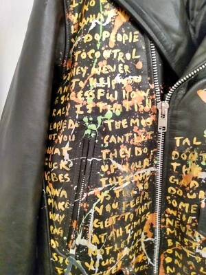 CUSTOMIZED Xelement Advanced Motercycle Gear Black Jacket - Image 1 of 4