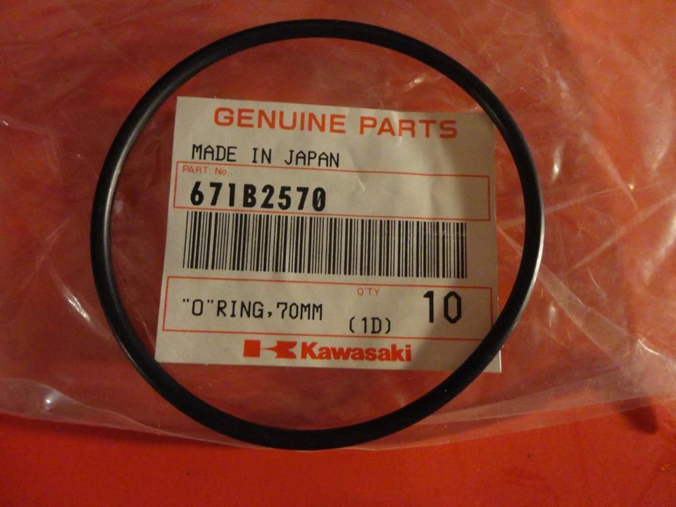 NUEVO DE FÁBRICA KAWASAKI KX125 KX250 KX420 JUNTA TÓRICA 671B2570 Foto 1 de 1