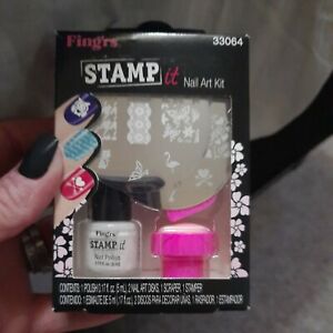 FING'RS STAMP IT NAIL PAINT ART KIT 33064 