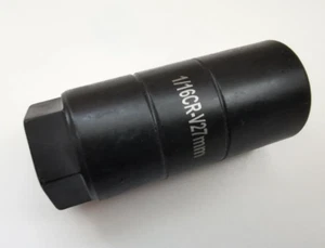 LAMBDA/OXYGEN SENSOR/Oil Injector 27mm 1-1/16'' Deep Reach SOCKET REMOVAL TOOL - Picture 1 of 4