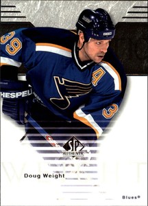 2003-04 SP Authentic Hockey #75 Doug Weight