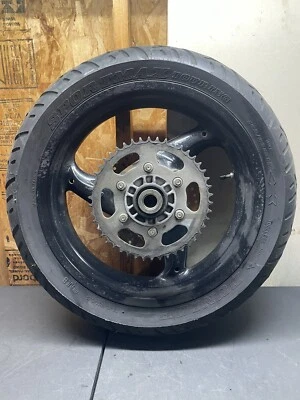 02-06 Ducati Monster 620 M600 llanta trasera rueda rotor piñón OEM 7600 millas. Foto 1 de 4