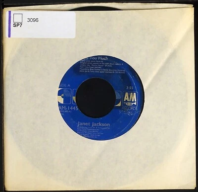 Janet Jackson - You Need Me - 7" single 45rpm record - Image 1 of 3
