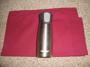 Contigo 20oz Silver Double Wall Vacuum Insulated Stainless Steel Drink Bottle - Picture 1 of 1