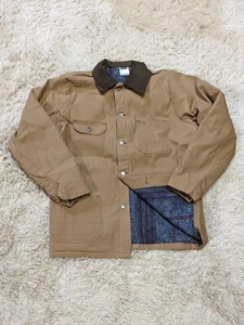 Vintage Key Detroit Corduroy  Collar Jacket USA made Blanket lined Chore 42 Tall - Picture 1 of 7