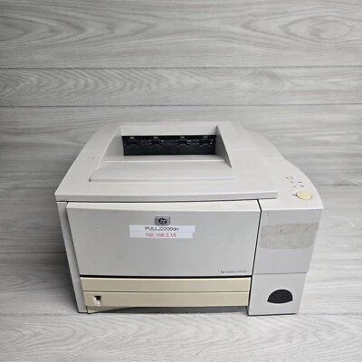 HP LaserJet 2200DN Workgroup Laser Printer With Network Card *PARTS OR REPAIR* - Image 1 of 4