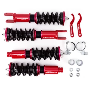 Coilovers Combinés Filetés For Honda Civic EK EM EJ EG EH EC ED EE EF - Foto 1 di 12