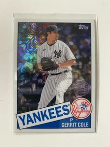 2020 Topps Silver Pack Chrome Gerrit Cole NY Yankees Refractor #CPC-22 - Picture 1 of 2