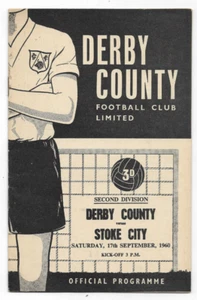 1960/61 Division 2 - DERBY COUNTY v. STOKE CITY - Picture 1 of 2