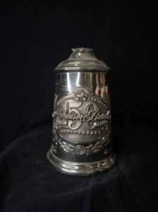 Anheuser Busch 150 Anniversary Pewter Stein #2468 Of 7000 Made 1852-2002 - Picture 1 of 7